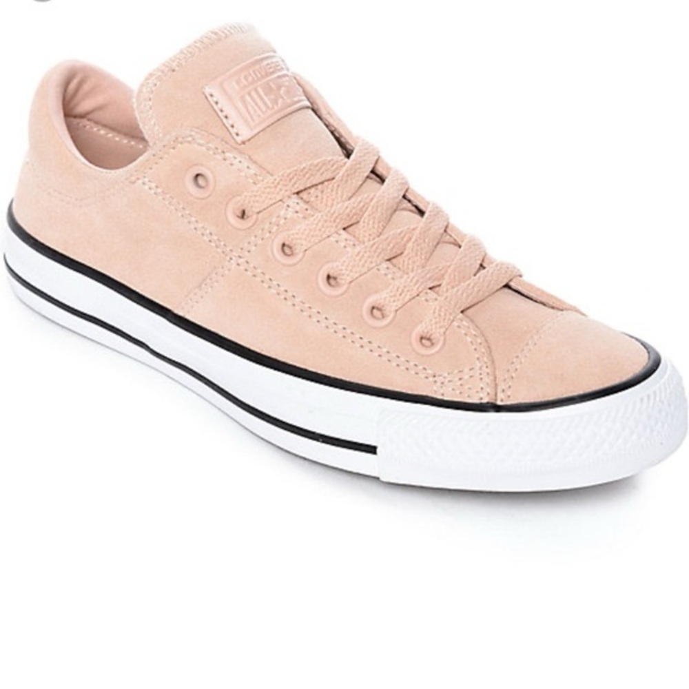 Converse Pink Suede Sneakers‎ Size 8 A36